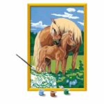 CreArt Kids 31x21cm Proud Horses, Paint by Numbers Kit, Art Number, Ages 7+, 25850, Ravensburger - Image 2