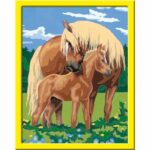 CreArt Kids 31x21cm Proud Horses, Paint by Numbers Kit, Art Number, Ages 7+, 25850, Ravensburger - Image 3