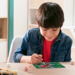 CreArt Kids 31x21cm Parrots, Paint by Numbers Kit, Ages 7+, 25854, Ravensburger - Image 6