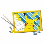 CreArt Kids 18x24cm Pikachu Lightning Bolt, Paint by Numbers Kit, Ages 7+, 25905, Ravensburger - Image 2