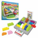 ThinkFun-Rush Hour Junior-Logic game-Puzzle-Traffic jam-40 challenges 4 levels-1 player or more from 5 years old-Ravensburger-76604 - Image 2
