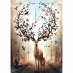 Puzzle 1000 pieces Deer Fantasy, Adults and children from 14 years old, High quality puzzle, 12000459, Ravensburger