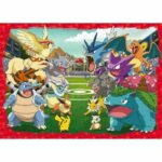 1000 Piece Puzzle Pokémon The Confrontation, Adults and Children from 14 Years Old, Premium Quality Puzzle, 12000628, Ravensburger