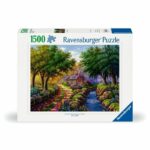 Ravensburger-Puzzle 1500p-Cottage by the river-Adults & children from 14 years-Premium quality puzzle 80x60cm-12000735 - Image 2