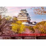 1000-piece puzzle Himeji Castle, Japan, Highlight Collection, from 14 years old, Castle, 12001316, Ravensburger