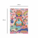 1000 Piece Hippie Style / Cha Cha Pop Puzzle, Ages 14, Premium Quality Puzzle, Artist Collection, 12001443, Nathan - Image 4
