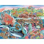 2000 piece puzzle, Adult puzzle, Ages 14+, The myth of Thalassa, Sea, 12001484, Ravensburger