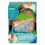 Ravensburger play+, Sound activity cube - Wild animals, 0-12 months, Early years, baby