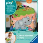 Ravensburger play+, Sound activity cube - Wild animals, 0-12 months, Early years, baby - Image 6
