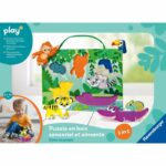 Ravensburger play+, Sensory and magnetic wooden puzzle - In the jungle, 6-36 months, Early years, baby - Image 5