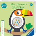 Ravensburger play+, My Rattle Book - My First Animals, Book, Early Years, Baby