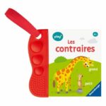 Ravensburger play+, Flip & pop - Opposites, Book, Early childhood, baby