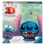 3D Puzzle Ball Disney Stitch 72 pieces, Ages 6, Ravensburger, 11574
