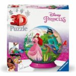 3D Ball Disney Princesses Puzzle - Ages 6 and up - Ravensburger - 11579 - Image 2