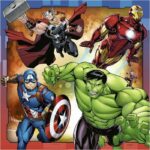 RAVENSBURGER Puzzle 3x49 p - The Powerful Avengers - Image 4