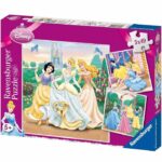 DISNEY PRINCESSES Puzzle 3 x 49 pcs - Disney - Image 2