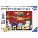 Puzzle 100 XXL pieces: My favorite Pokémon go Unique Color Unique - Image 2