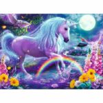 100 p XXL Children's Puzzle - Glittering Unicorn (Glitter Collection) - Ages 6 - 12980 - Ravensburger