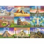 Children's Puzzle 200 p XXL - The monuments of the world - Ages 8 - 13290 - Ravensburger