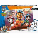 Puzzle 60 p - Paw Patrol to the rescue of the dinosaurs - Image 2