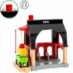 Animal barn - Accessory for wooden train circuit -7312350360127 - Brio World - Image 4