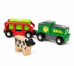 Brio Battery-powered farm train - wooden circuit - Image 2