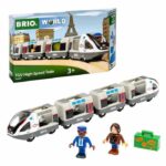 BRIO World - TGV INOUI SNCF 37 cm - Wooden Train Circuit Toys - Ages 3 - 36087 – Bild 3