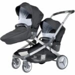 RED CASTLE Double Stroller Evolutwin Black - Image 2