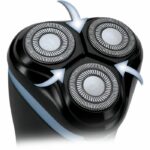 Cordless rotary shaver - REMINGTON - R1000 - 3 Dual Track blades - Pop-up trimmer - 30 min autonomy - LED - Image 2
