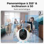 Indoor camera - REOLINK - E330 - 5MP - White - Image 2