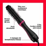 Drying and styling brush - REVLON - RVDR5292E - One Step Style Booster - Round 38 mm - Image 3