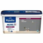 RIPOLIN Velvet Color Paint for Walls, Woodwork, Radiators - Slate Gray