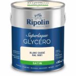 Off-white glycerophthalic lacquer RAL 9001 satin - RIPOLIN - 2 L