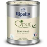 O'PUR paint for walls, woodwork & radiators - RIPOLIN - 472823 - Off-white - Velvety satin - 2 L