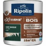 RIPOLIN Satin Wood Paint High Protection 10 years which Protects and Magnifies your Wood - Basque Green - Image 2