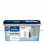 Kitchen & bathroom ceiling paint - Matt white - RIPOLIN - 2.5L - Image 2