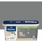 RIPOLIN Ultra Covering Satin Color Paint for Kitchen, Bedroom, Living Room, Hall, Entrance, Hallway - Slate Gray - Image 2
