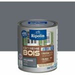 RIPOLIN Satin Wood Paint High Protection 10 years which Protects and Magnifies your Wood - Slate gray - Image 2