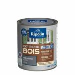 RIPOLIN Satin Wood Paint High Protection 10 years which Protects and Magnifies your Wood - Slate gray