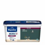 RIPOLIN Velvet Color Paint for Walls, Woodwork, Radiators - Green Armory