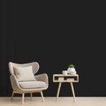 Interior Satin Color Paint for Kitchen Living Room Bedroom - on Walls Woodwork Radiators - 2.5L - Black Houvert - Ripolin - Image 3
