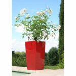 Riviera Flower pot shade - Square - 38 x 38 x H 69 cm - 67 L - Red - Image 3