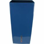 RIVIERA EVA NEW HAUT square flower box - Plastic - 69x69 cm - Blue - Image 2