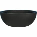 Riviera - Flower pot cut - Granite D40 - Black