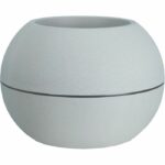 RIVIERA – BALL FLOWER POT – D40 – Stone