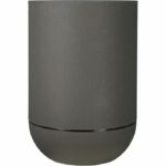 RIVIERA GRANIT TULIPE round flower box - Plastic - Diameter 50 cm - Gray