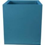 RIVIERA GRANIT rectangular flower box - Plastic - 60x30 cm - Blue