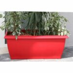 Riviera Jardiniere Evolution – 80 x 40 x H 32 cm – 64 L – Red