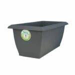 Riviera Jardiniere Evolution - 80 x 40 x H 32 cm - 64 L - Gray