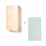 Wall-Mounted and Folding Changing Table - ROBA - Natural Wood - Integrated Shelves - Minimalist Design - Image 5